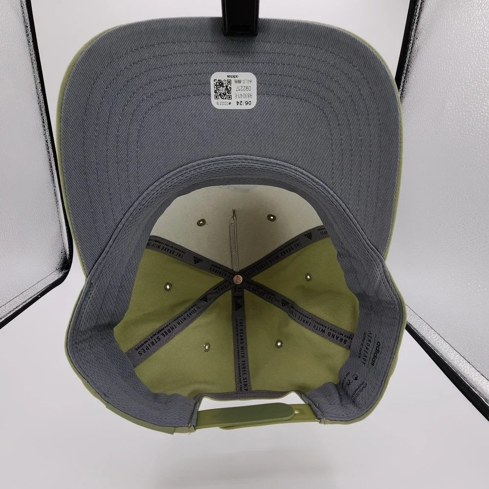 adidas Men's Sport Snapback Hat Tent Green‎ Adjustable Snapback Cap NEW w/ Tag